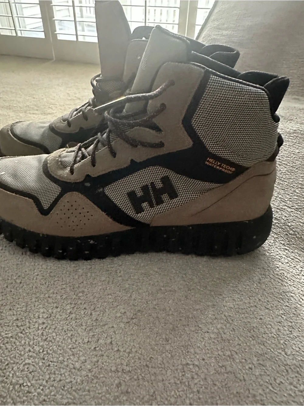 Helly Hansen Men's Grey and Black Outdoor Monashee Ullr HT Boots Size 12